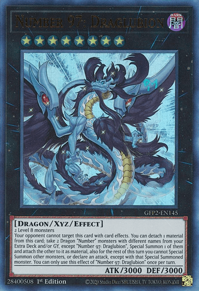 Number 97: Draglubion [GFP2-EN145] Ultra Rare (ONLINE ORDER ONLY)