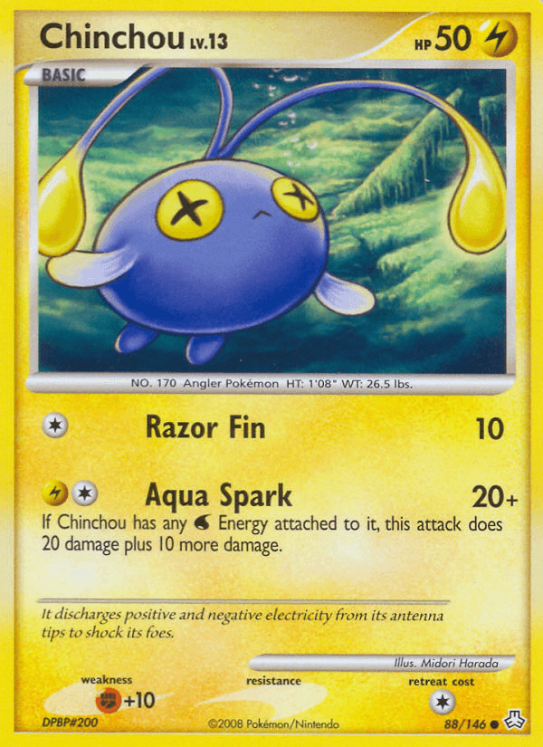 Chinchou (88/146) [Diamond & Pearl: Legends Awakened] (Online Only)