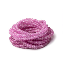 2.5-5.5mm Burmese Ruby Faceted Rondelle Beads 16 inch 200 pieces (ONLINE ORDER ONLY)