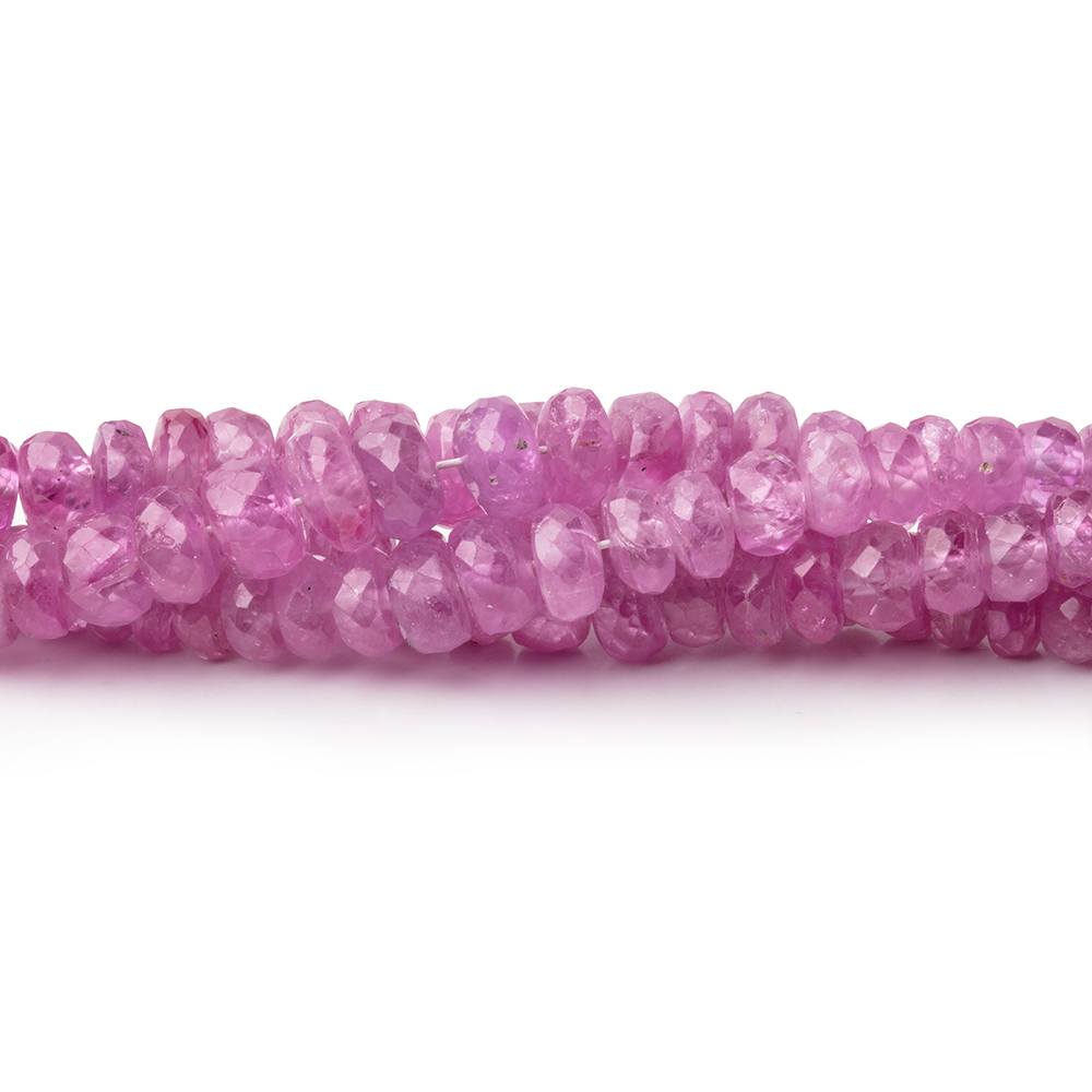 2.5-5.5mm Burmese Ruby Faceted Rondelle Beads 16 inch 200 pieces (ONLINE ORDER ONLY)