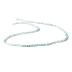 2.5 mm Blue Peruvian Opal Micro Faceted Round Beads 16 inch 155 pieces
