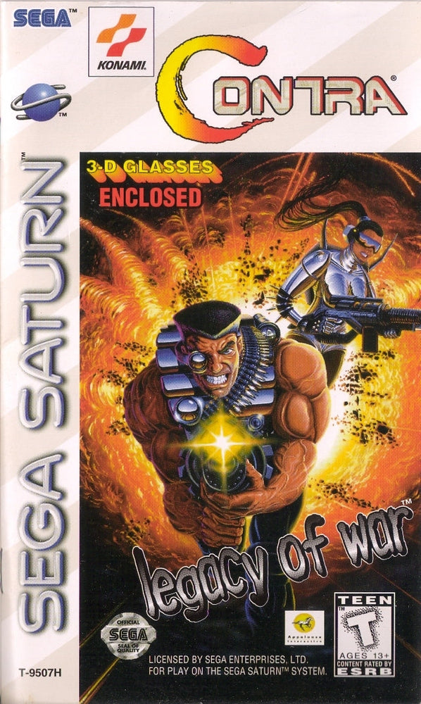 Contra Legacy of War (Sega Saturn) (ONLINE ORDER ONLY)