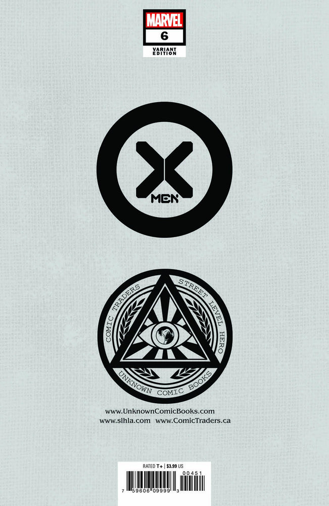 X-Men #6 Unknown Comics Marco Turini Exclusive Var (01/05/2022) (ONLINE ORDER ONLY)