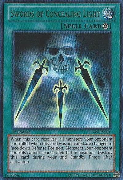 Swords of Concealing Light [LCYW-EN281] Ultra Rare (ONLINE ORDER ONLY)