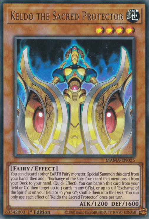 Keldo the Sacred Protector [MAMA-EN025] Ultra Rare (ONLINE ORDER ONLY)
