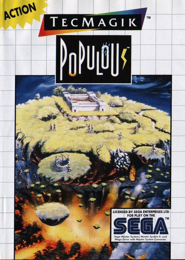 Populous (Sega Master System) (ONLINE ORDER ONLY)