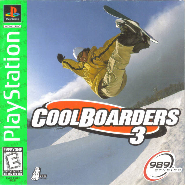 Cool Boarders 3 (Greatest Hits) (Playstation) (ONLINE ORDER ONLY)