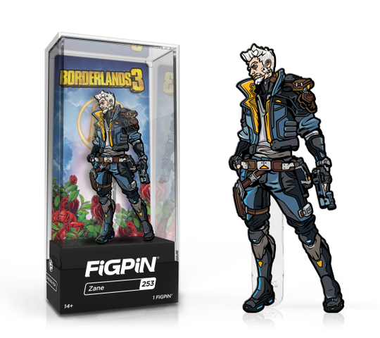 FiGPiN: Borderlands 3 - Zane #253 (ONLINE ORDER ONLY)