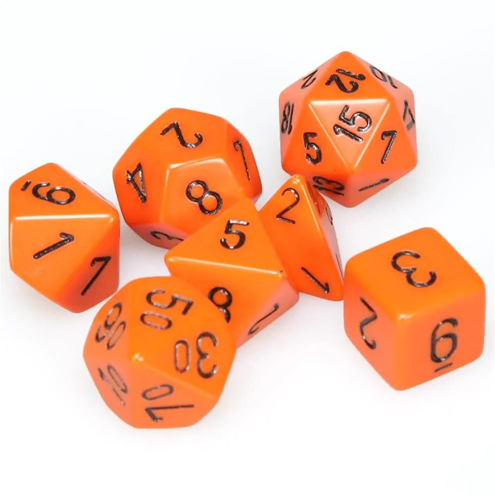 Chessex: Opaque Polyhedral Dice Set (Online Order Only)