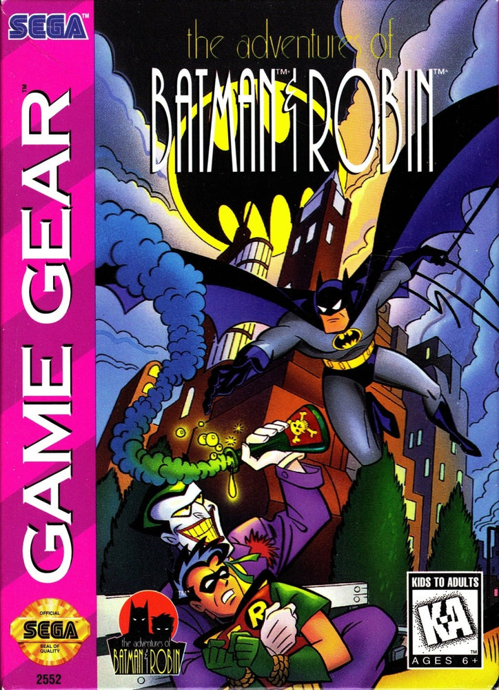 Adventures of Batman & Robin (Sega Game Gear) (ONLINE ORDER ONLY)