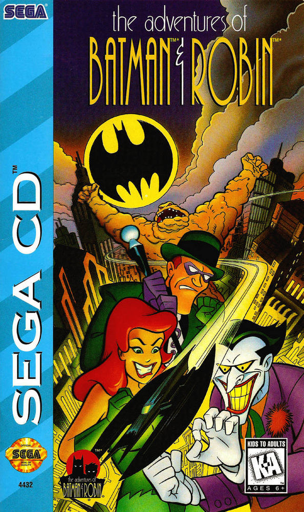 Adventures of Batman & Robin (Sega CD) (ONLINE ORDER ONLY)
