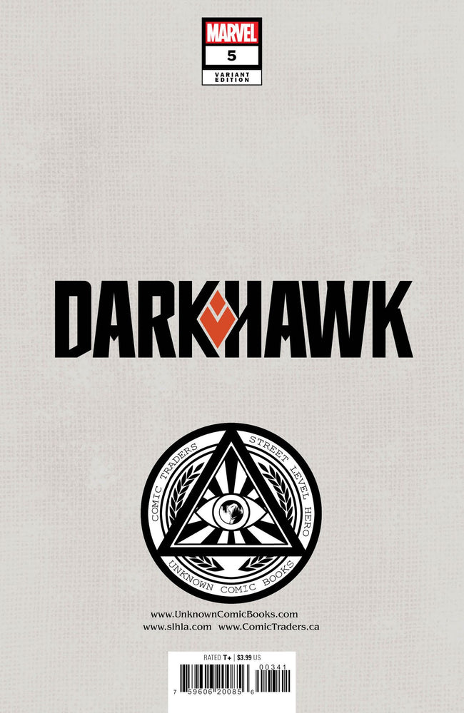 Darkhawk #5 (Of 5) Unknown Comics Taurin Clarke Exclusive Virgin Var (12/22/2021) (01/12/2022) (Online Order Only)