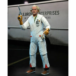 NECA Back to the Future 7" Scale Action Figure - Ultimate Doc Brown (1985 "Hazmat Suit") (ONLINE ORDER ONLY)