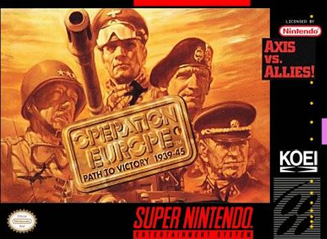 Operation Europe Path to Victory 1939-45 (Super Nintendo) (Online Only)