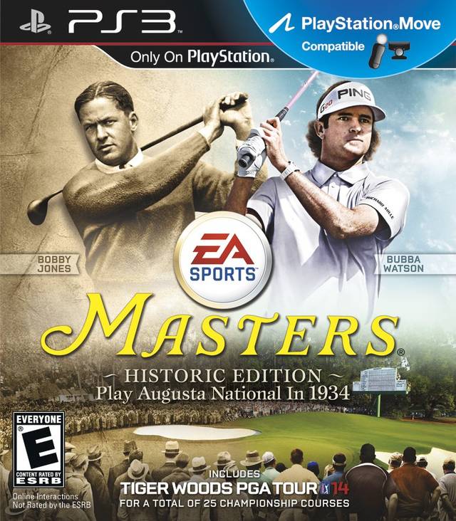 Tiger Woods PGA 14 Masters Historic Edition (Playstation 3) (Online Order Only)