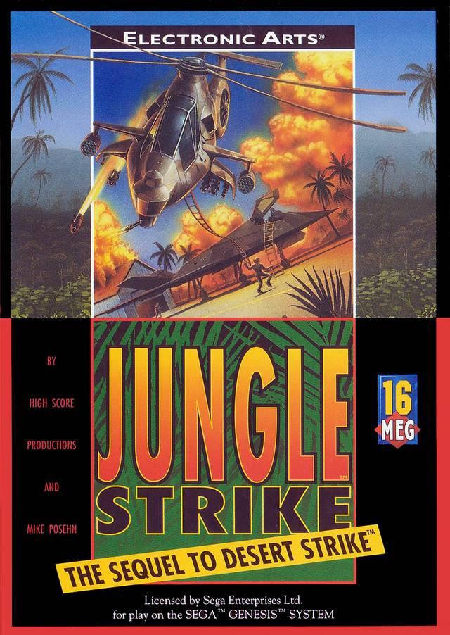 Jungle Strike (Sega Genesis) (ONLINE ORDER ONLY)