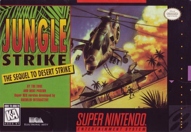 Jungle Strike (Super Nintendo) (Online Order Only)