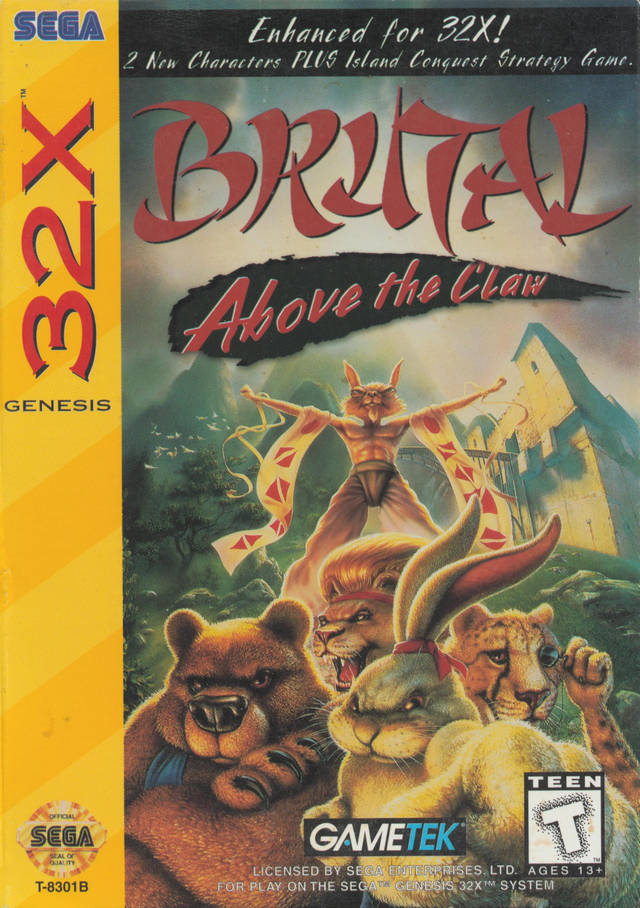 Brutal: Above the Claw 32X (Sega Genesis) (ONLINE ORDER ONLY)