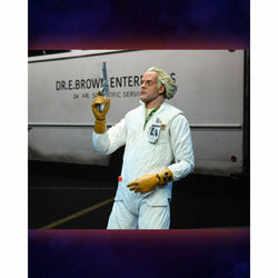 NECA Back to the Future 7" Scale Action Figure - Ultimate Doc Brown (1985 "Hazmat Suit") (ONLINE ORDER ONLY)