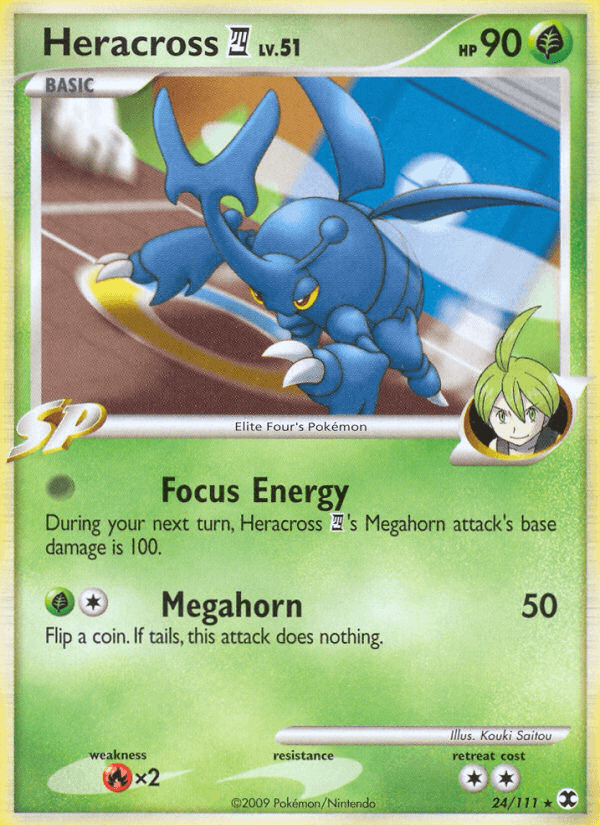Heracross (24/111) [Platinum: Rising Rivals] (Online Only)