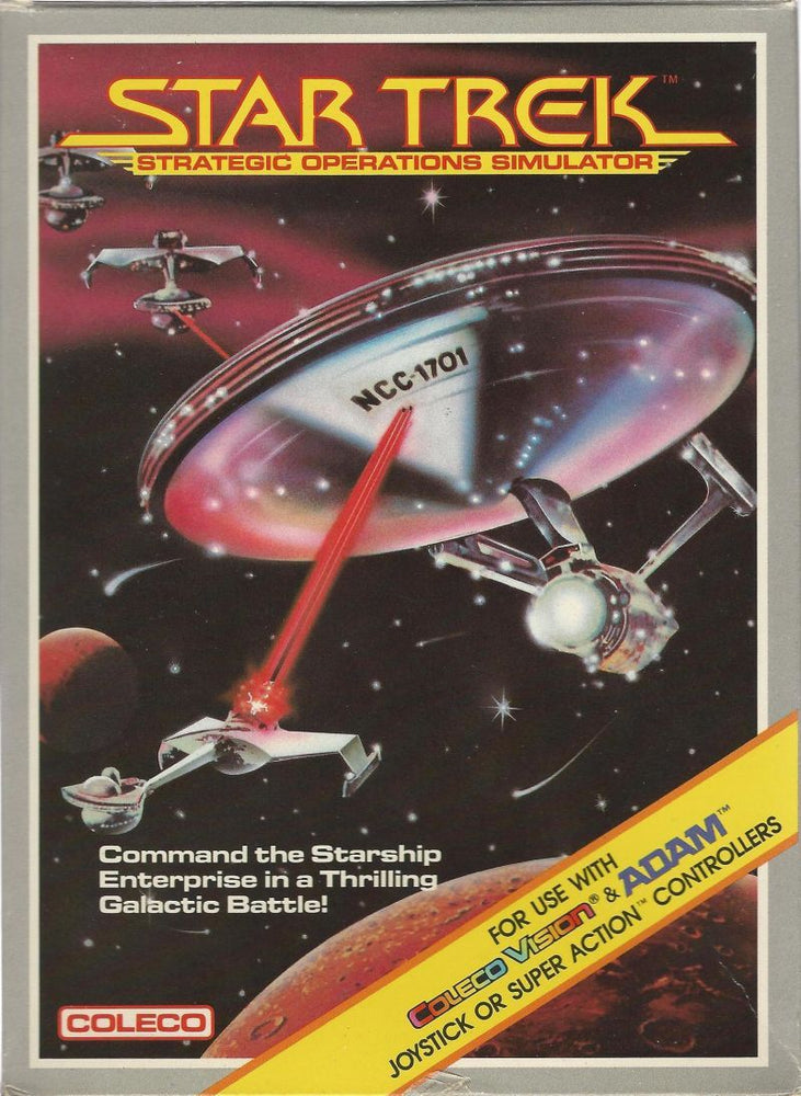 Star Trek: Strategic Operations Simulator (Colecovision) (Online Order Only)