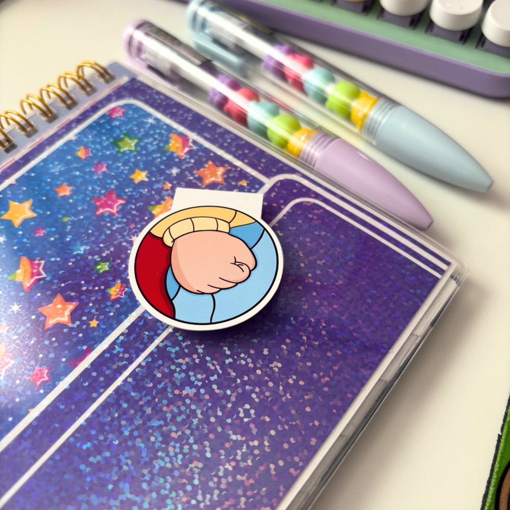Mr Read's Fist | Magnetic Bookmark (ONLINE ORDER ONLY)
