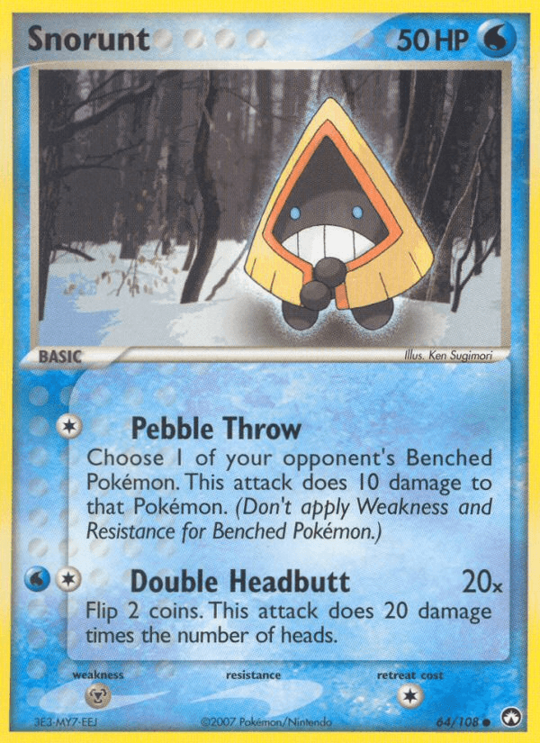Snorunt (64/108) [EX: Power Keepers] (Online Only)