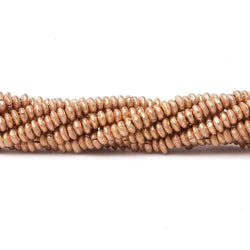 2.5mm Brushed Disc Beads