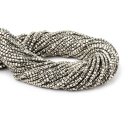 2.5mm Pyrite Micro Faceted Cube Beads 12.5 inch 120 pieces (ONLINE ORDER ONLY)