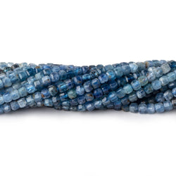 2.5mm Shaded Kyanite Micro Faceted Cube Beads 12.5 inch 128 pieces (ONLINE ORDER ONLY)