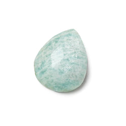 25x20mm Medium Amazonite Faceted Pear Focal Pendant Bead 1 piece (ONLINE ORDER ONLY)