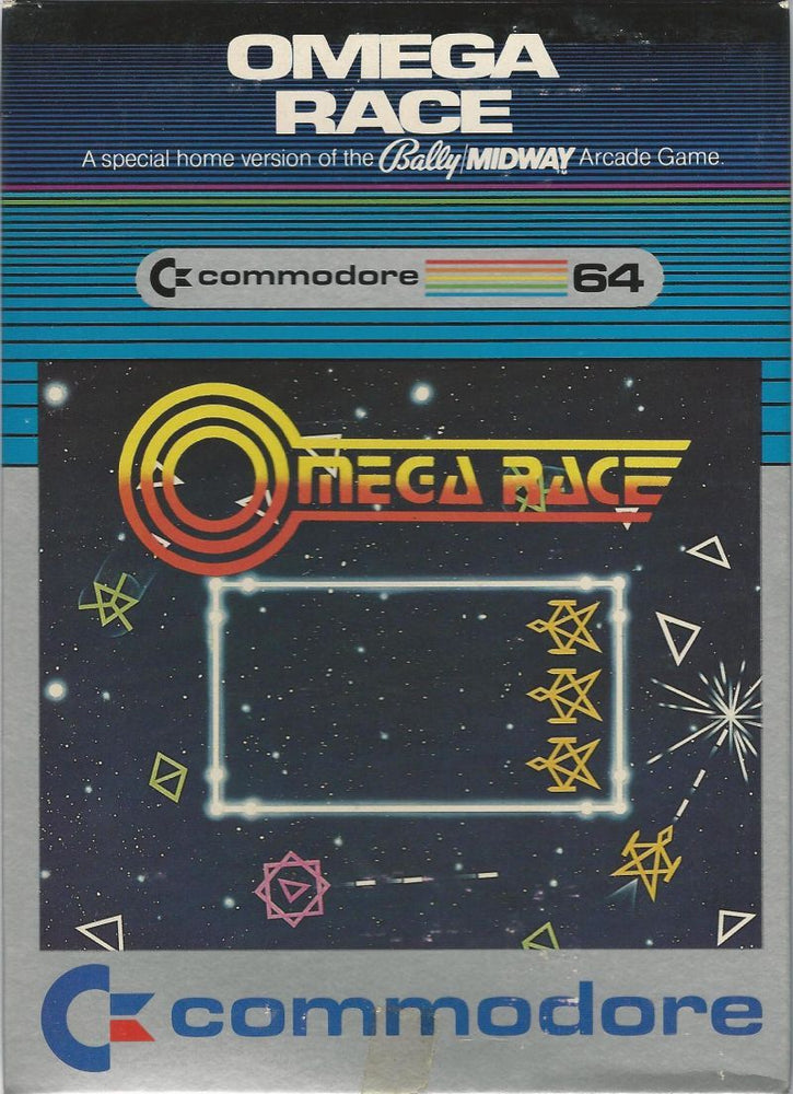 Omega Race (Commodore 64) (ONLINE ORDER ONLY)