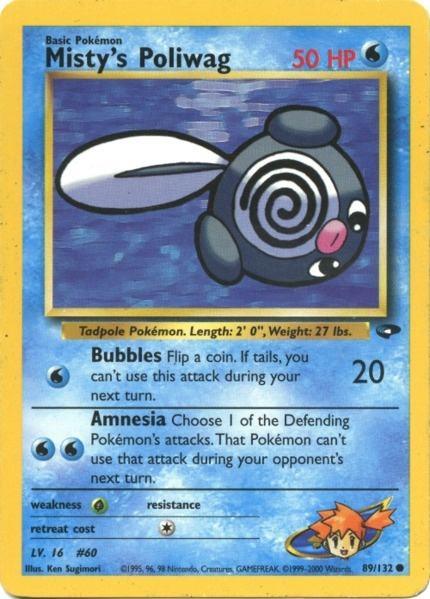 Misty's Poliwag (89/132) [Gym Challenge Unlimited] (Online Only)