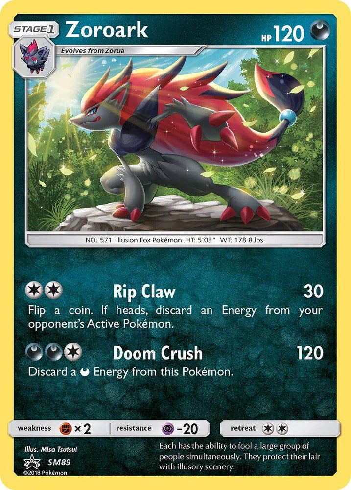 Zoroark (SM89) [Sun & Moon: Black Star Promos] (Online Only)