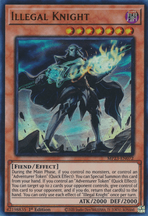 Illegal Knight [MP23-EN072] Ultra Rare (ONLINE ORDER ONLY)