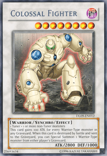 Colossal Fighter (Silver) [DL09-EN012] Rare (ONLINE ORDER ONLY)