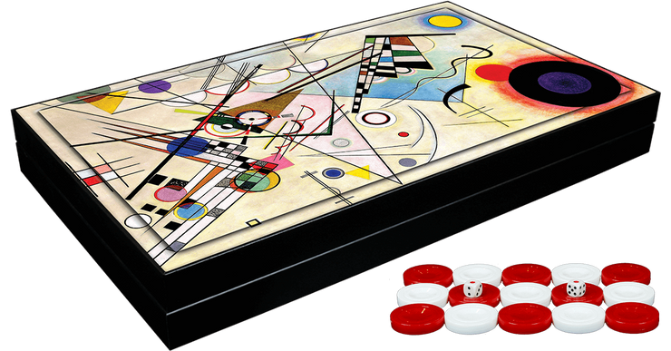 Backgammon - Kandinsky Decoupage