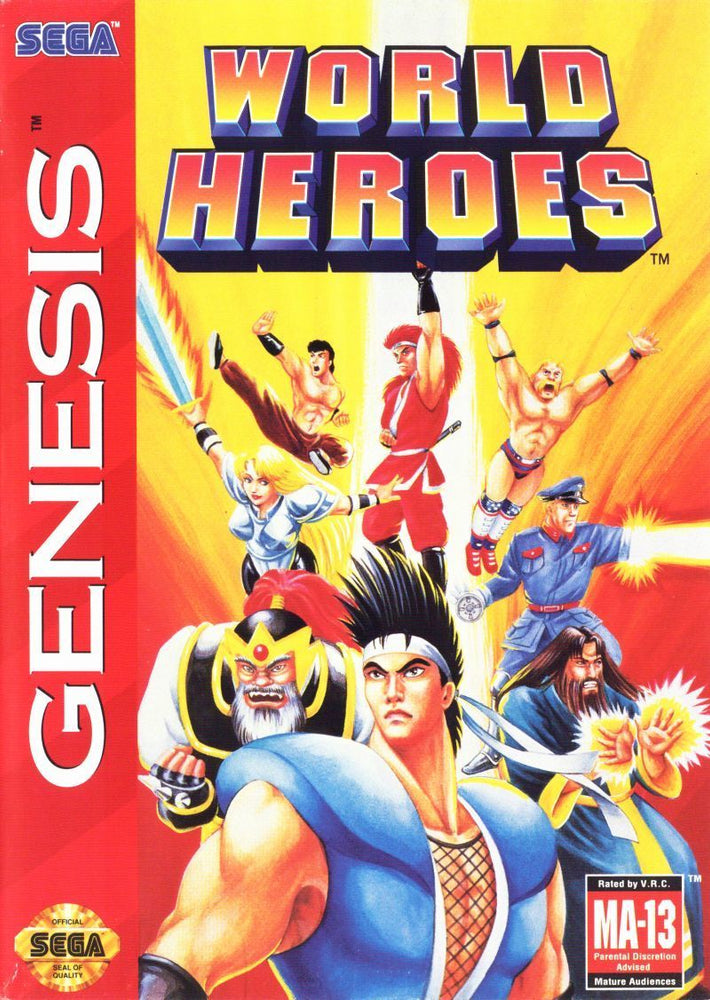 World Heroes (Sega Genesis) (ONLINE ORDER ONLY)