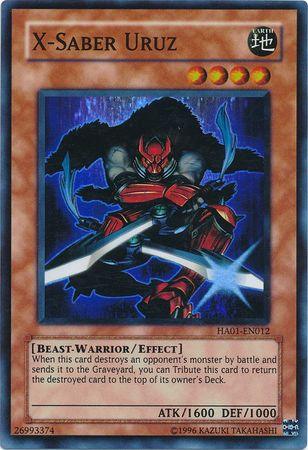 X-Saber Uruz [HA01-EN012] Super Rare (ONLINE ORDER ONLY)