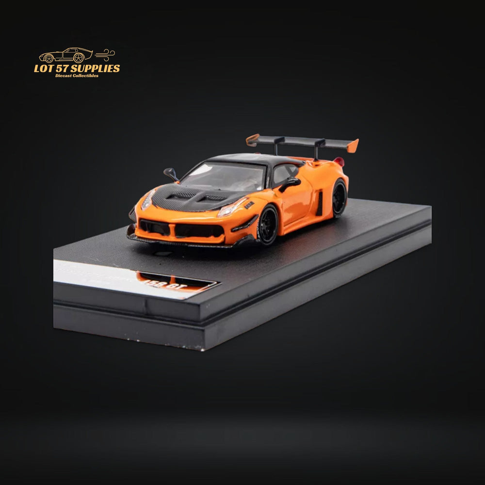 Star Model LBWK 458 GT Orange Deluxe Figure Version 1:64 (ONLINE ORDER ONLY)