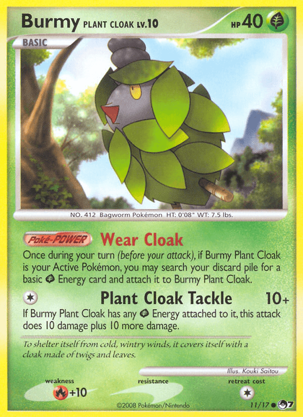 Burmy Plant Cloak (11/17) [POP Series 7] (Online Only)