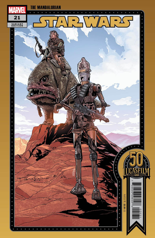 Star Wars #21 D Chris Sprouse Lucasfilm 50Th Variant (03/02/2022) Marvel (ONLINE ORDER ONLY)