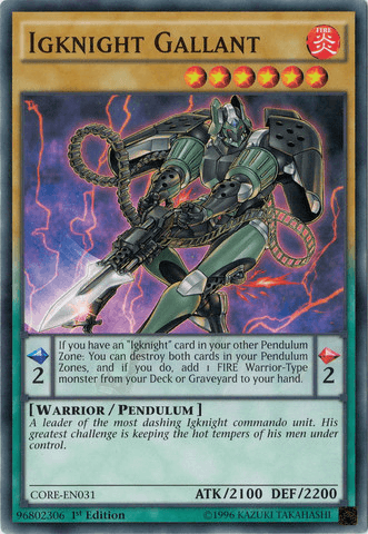 Igknight Gallant [CORE-EN031] Common (ONLINE ORDER ONLY)