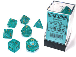 Chessex: Polyhedral Borealis Dice sets (Online Order Only)