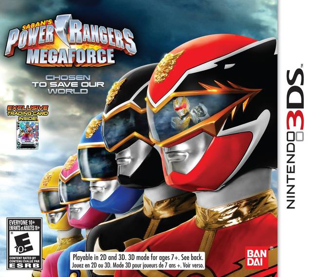 Power Rangers Megaforce (Nintendo 3DS) (ONLINE ORDER ONLY)