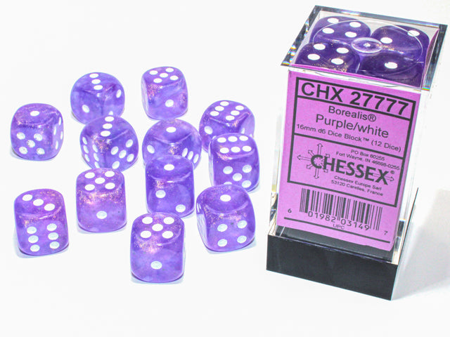 Chessex: D6 Borealis™ Dice Set - 16mm (Online Order Only)