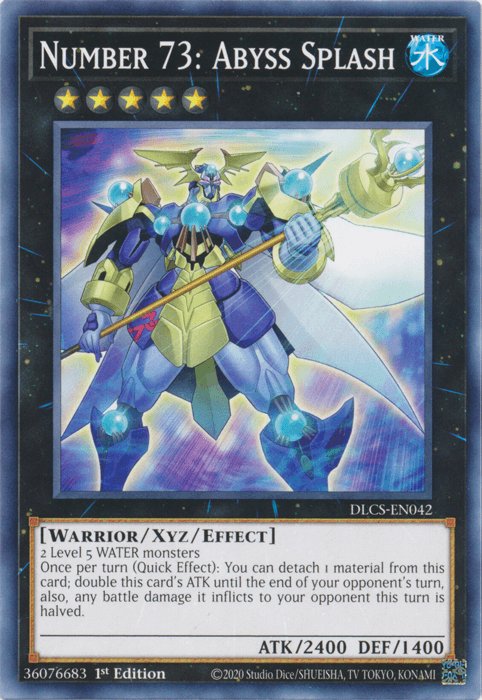 Number 73: Abyss Splash [DLCS-EN042] Common (ONLINE ORDER ONLY)