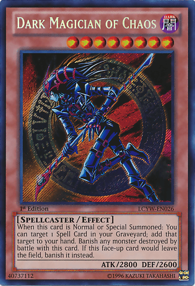 Dark Magician of Chaos [LCYW-EN026] Secret Rare (ONLINE ORDER ONLY)