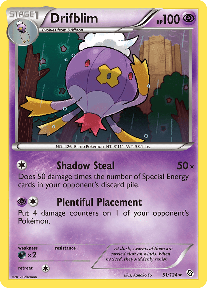 Drifblim (51/124) [Black & White: Dragons Exalted] (Online Only)