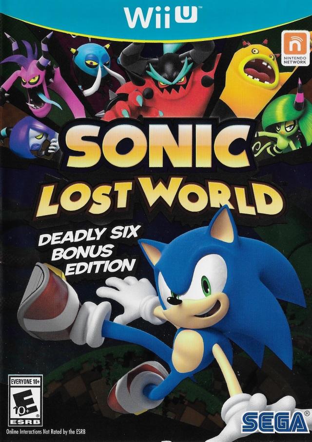 Sonic Lost World: Deadly Six Bonus Edition (WiiU) (ONLINE ORDER ONLY)